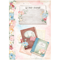 Stamperia Create Happiness Oh lá lá A4 Rice Paper Selection (6pcs) (DFSA4XOL)